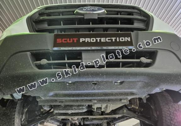 Aluminum skid plate for Ford Transit FWD
