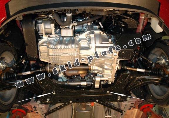 Steel skid plate for Ford KA+