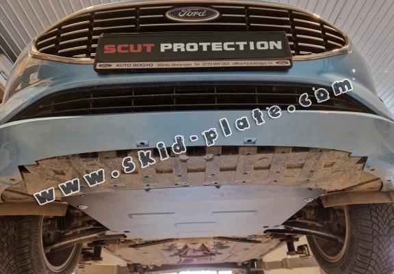 Steel skid plate for Ford Fiesta VII