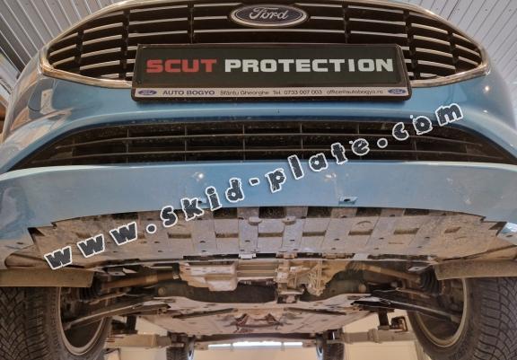 Steel skid plate for Ford Fiesta VII