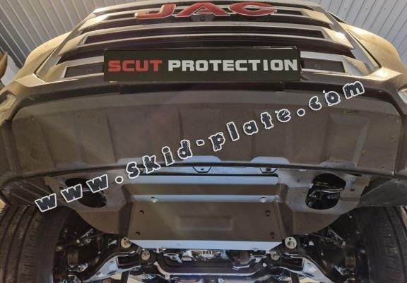 Steel skid plate for Jac T8