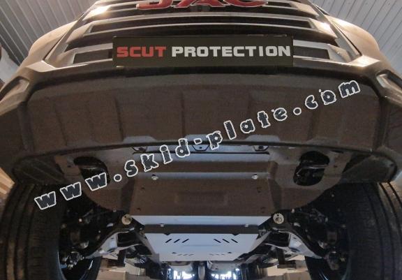 Steel skid plate for Jac T8