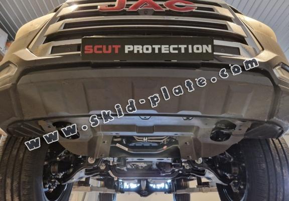 Steel skid plate for Jac T8
