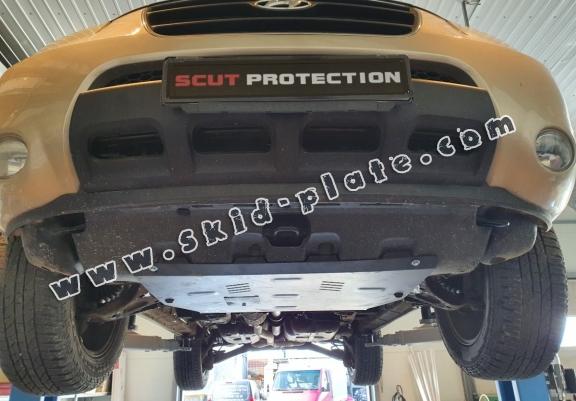 Steel skid plate for Hyundai Santa Fe