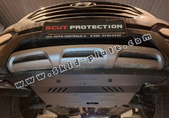 Steel skid plate for Hyundai Santa Fe