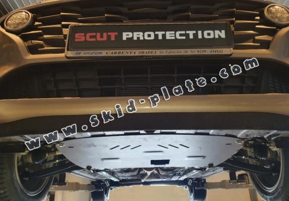 Steel skid plate for Hyundai Elantra 2