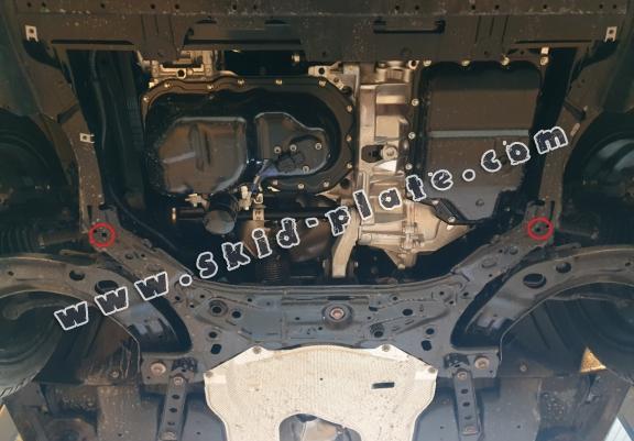 Steel skid plate for Mazda CX-30