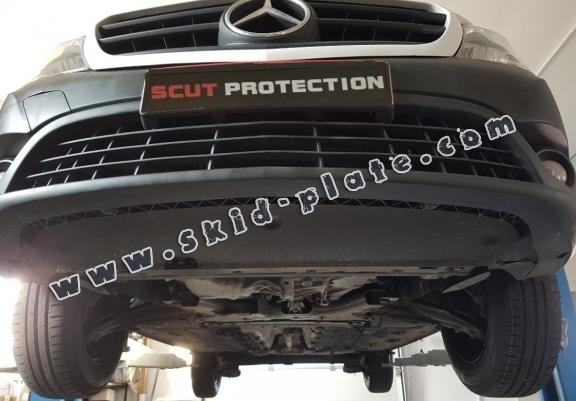 Steel skid plate for Nissan NV250