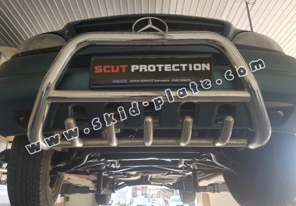 Steel skid plate for Mercedes ML W163