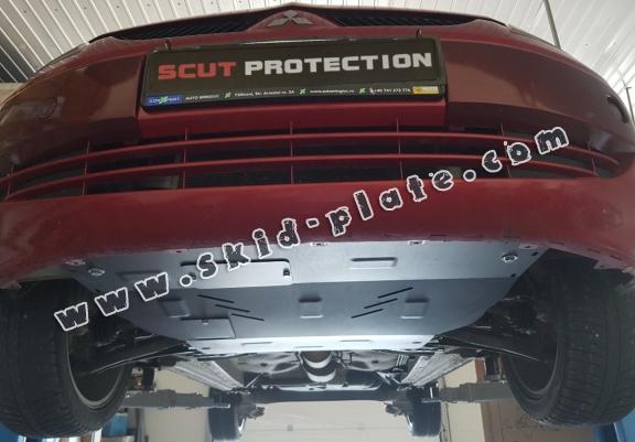 Steel skid plate for Mitsubishi Colt