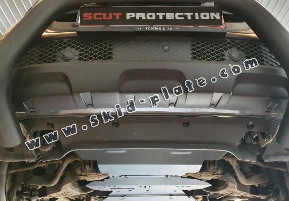 Steel skid plate for Renault Alaskan