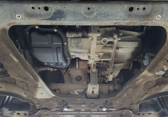 Steel skid plate for Nissan Juke