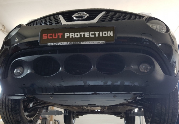 Steel skid plate for Nissan Juke
