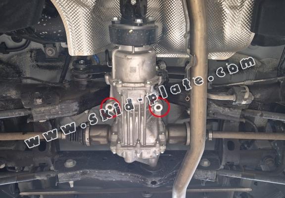 Steel diferential skid plate for Dacia Bigster 4x4