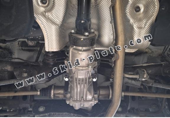 Aluminum diferential skid plate for Dacia Bigster 4x4