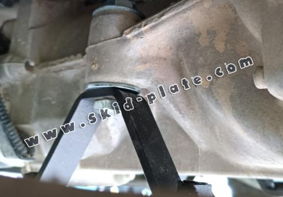 Aluminum diferential skid plate for Dacia Bigster 4x4