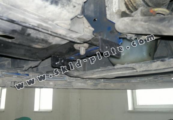 Steel skid plate for Peugeot 307