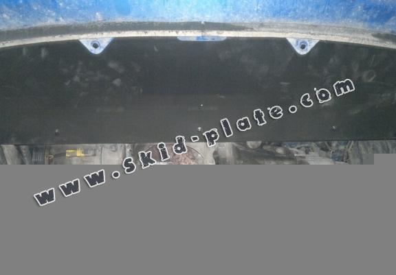 Steel skid plate for Peugeot 307