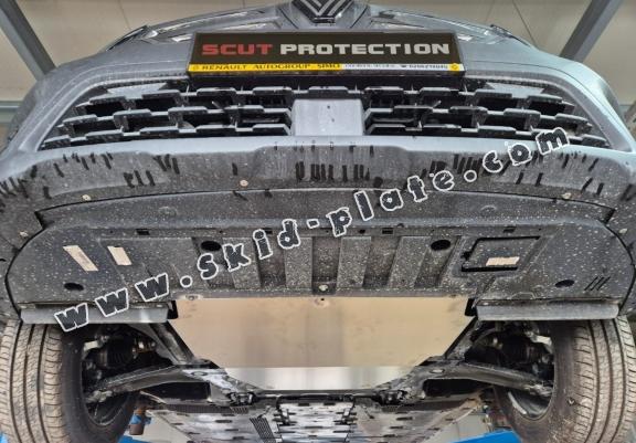 Aluminum skid plate for Renault Scenic IV