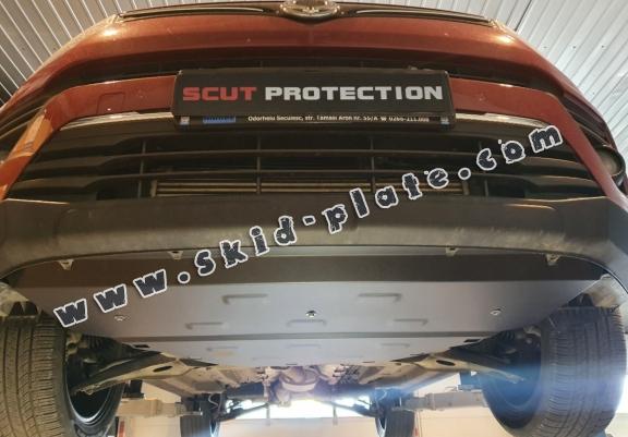 Steel skid plate for SsangYong Tivoli