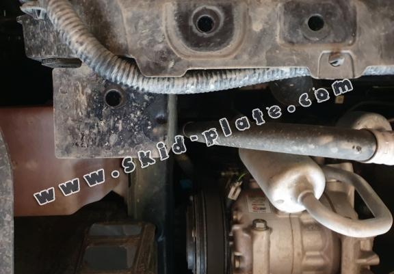 Steel skid plate for SsangYong Korando
