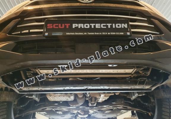 Steel skid plate for SsangYong Korando