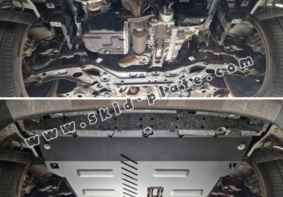 Steel skid plate for Ssangyong Torres