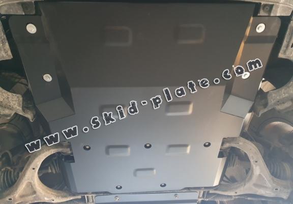 Steel skid plate for Ssangyong Musso Grand