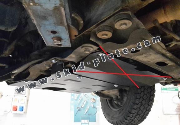 Steel skid plate for Daihatsu Terios