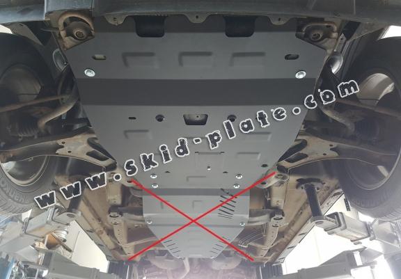 Steel skid plate for Suzuki Grand Vitara 2