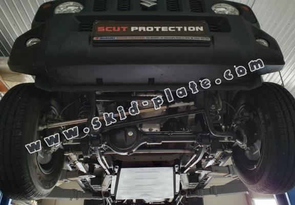 Steel transfer case skid plate for Suzuki Jimny - 3-door model