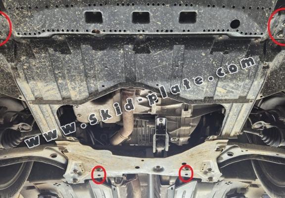 Aluminum skid plate for Suzuki S-Cross