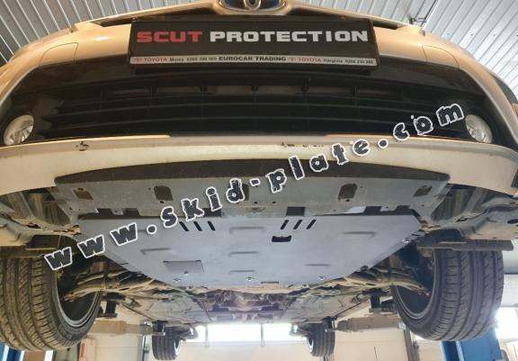 Steel skid plate for Toyota Auris