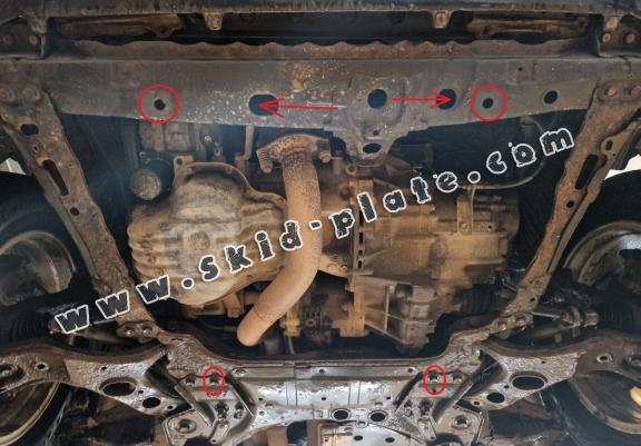 Steel skid plate for Toyota RAV 4 petrol