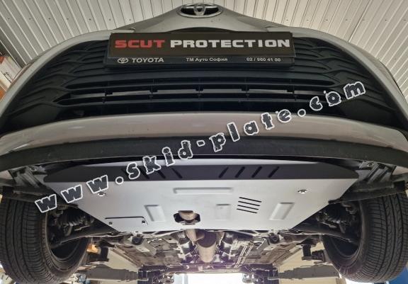 Steel skid plate for Toyota Yaris - petrol