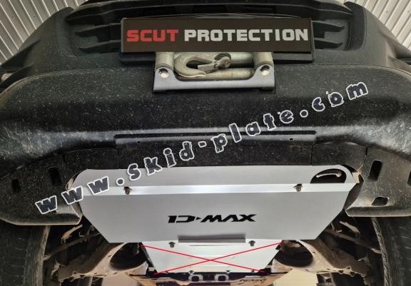 Steel radiator skid plate for Isuzu D-Max