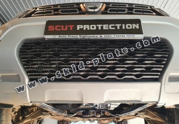 Steel front bumper plate for Dacia Duster