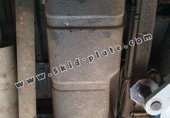 Steel fuel tank skid plate  for Mitsubishi L 200