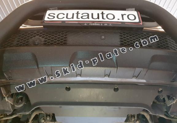 Steel radiator skid plate for Renault Alaskan