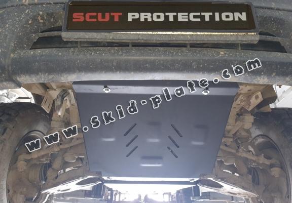 Steel skid plate for Toyota Hilux