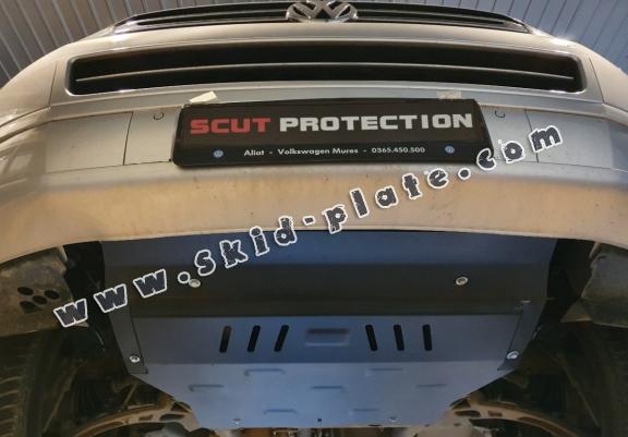 Galvanized steel skid plate for Volkswagen Transporter T6