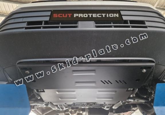 Aluminum skid plate for Vw Crafter