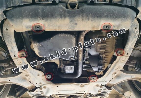 Steel skid plate for Land Rover Freelander 2