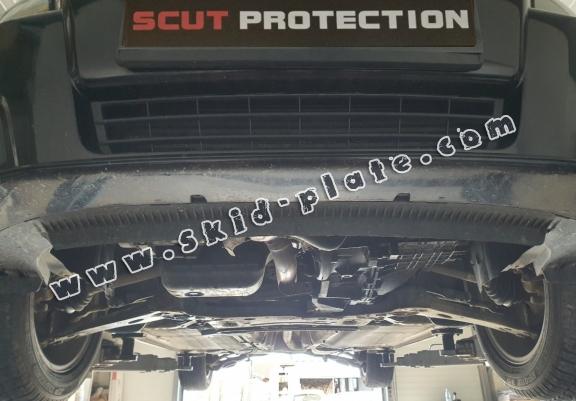 Steel skid plate for Volvo V50