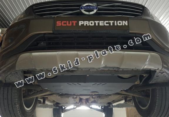 Steel skid plate for Volvo V70