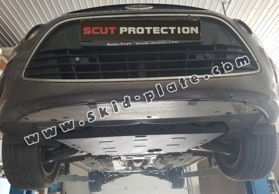 Steel skid plate for Volvo V70