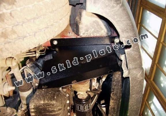 Steel skid plate for Nissan Interstar