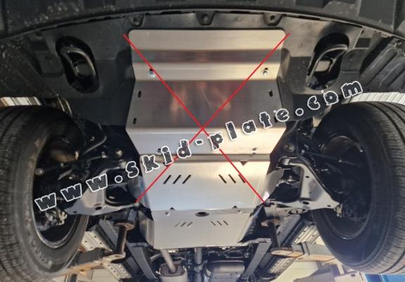 Aluminum gearbox skid plate for Jac T8