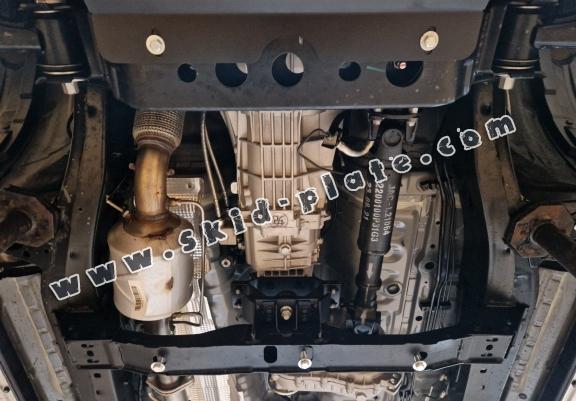 Steel gearbox skid plate for Evo Cross 4