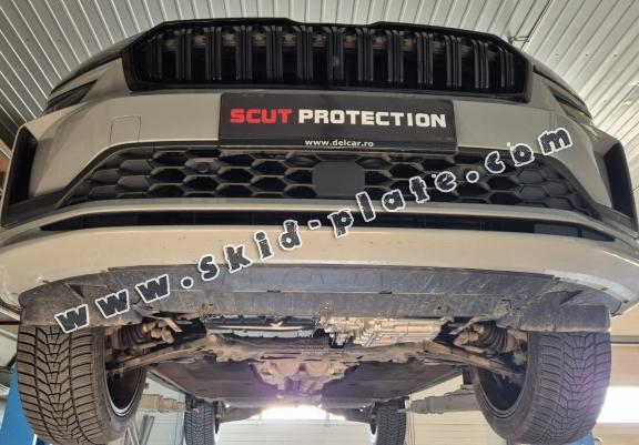 Aluminum skid plate for VW Tiguan